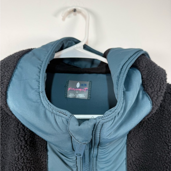 Free People Lead the Pack Fleece Pullover Large - Picture 5 of 7